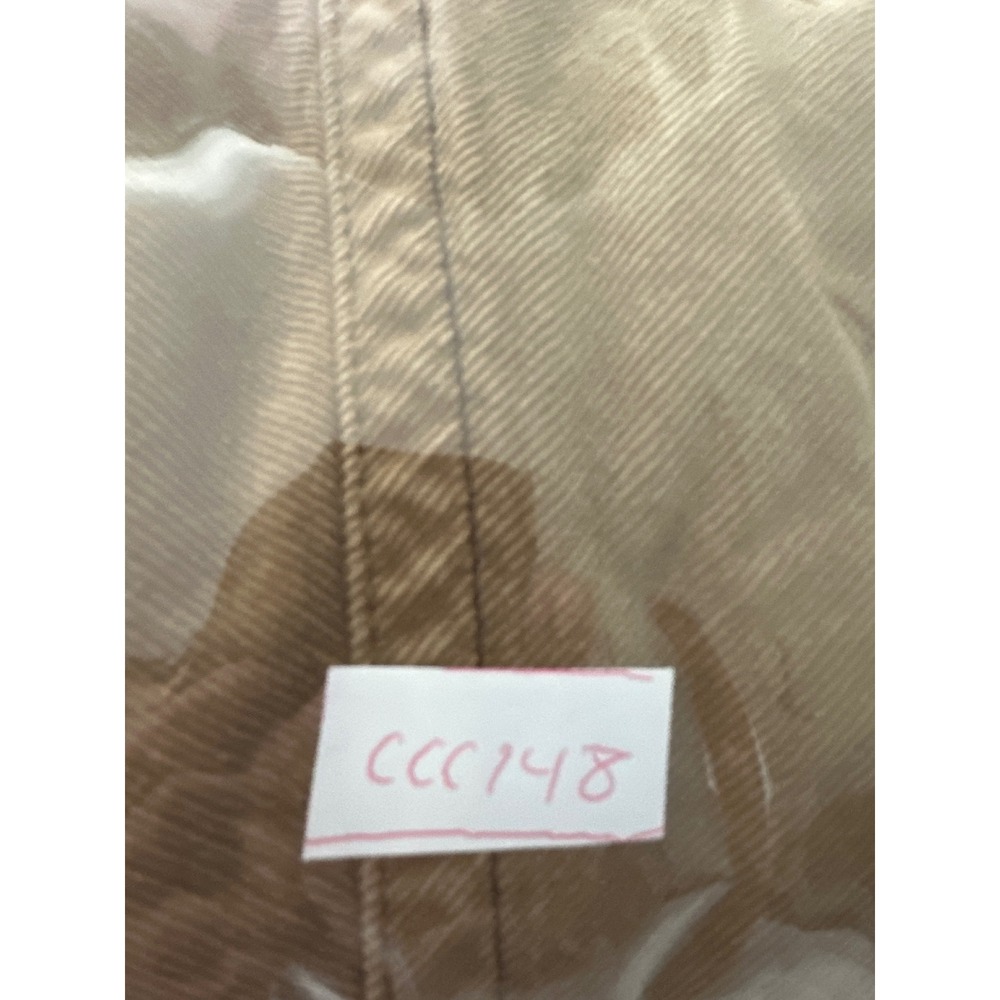 Eddie Bauer Tan Corduroy Midi Skirt Womens 10 Brown A-Line Stretch Cotton - Picture 9 of 9